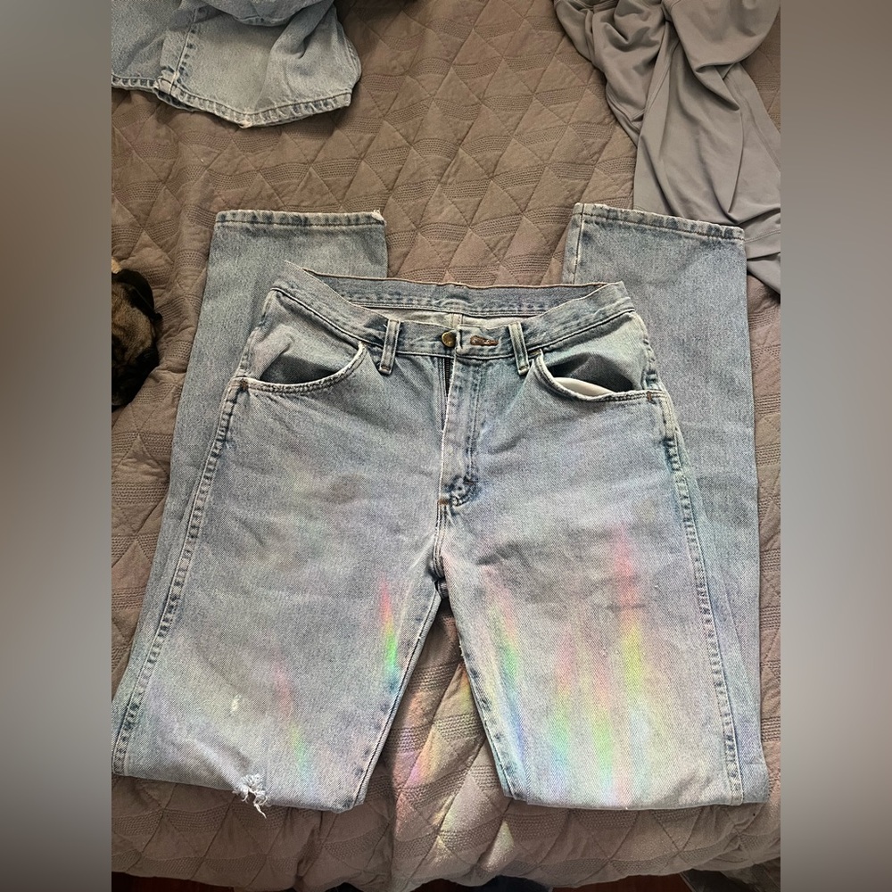 Rustler straight leg jeans